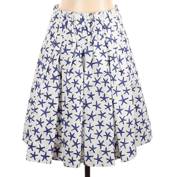 ๐จ 50% OFF BUNDLES! ๐จ Broome Street Kate Spade Cotton Starfish Skirt - Picture 3 of 10